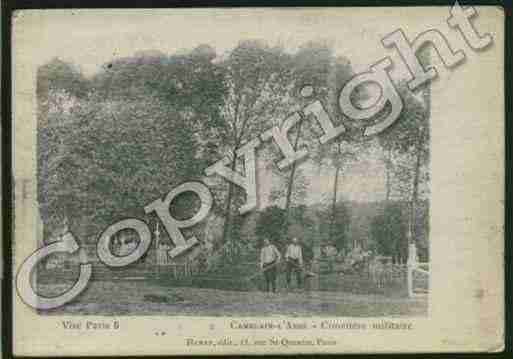 Ville de CAMBLAINL\\\'ABBE Carte postale ancienne