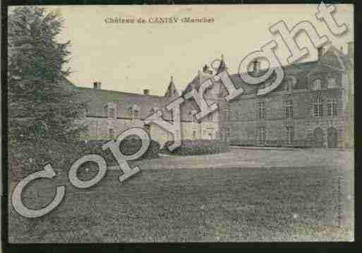 Ville de CANISY Carte postale ancienne