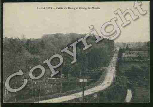 Ville de CANISY Carte postale ancienne