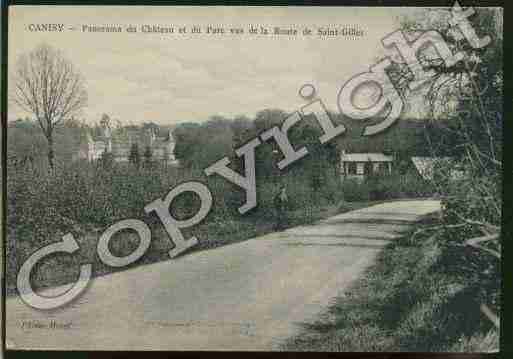 Ville de CANISY Carte postale ancienne