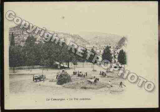 Ville de CANOURGUE(LA) Carte postale ancienne