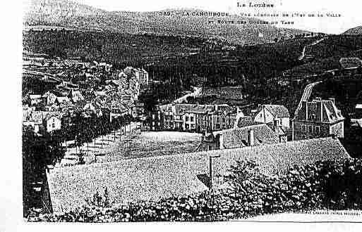 Ville de CANOURGUE(LA) Carte postale ancienne