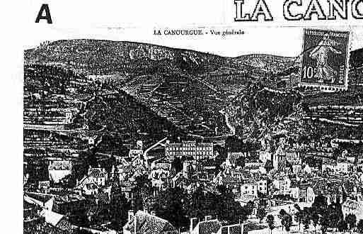 Ville de CANOURGUE(LA) Carte postale ancienne