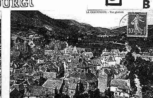 Ville de CANOURGUE(LA) Carte postale ancienne