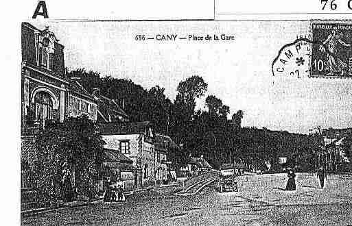 Ville de CANYBARVILLE Carte postale ancienne