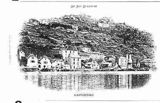 Ville de CAPDENAC Carte postale ancienne