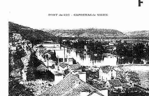 Ville de CAPDENAC Carte postale ancienne