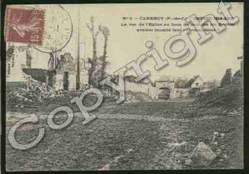 Ville de CARENCY Carte postale ancienne