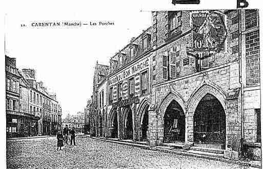 Ville de CARENTAN Carte postale ancienne