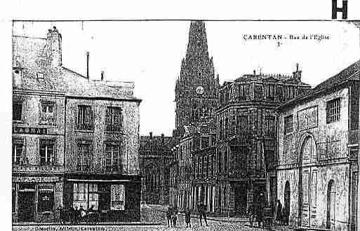 Ville de CARENTAN Carte postale ancienne