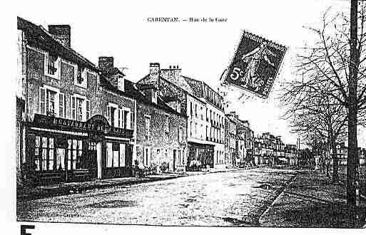 Ville de CARENTAN Carte postale ancienne