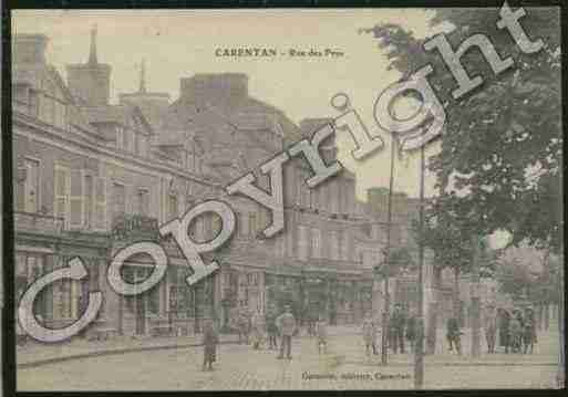 Ville de CARENTAN Carte postale ancienne