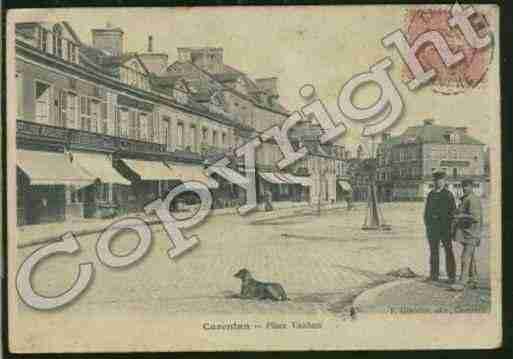 Ville de CARENTAN Carte postale ancienne