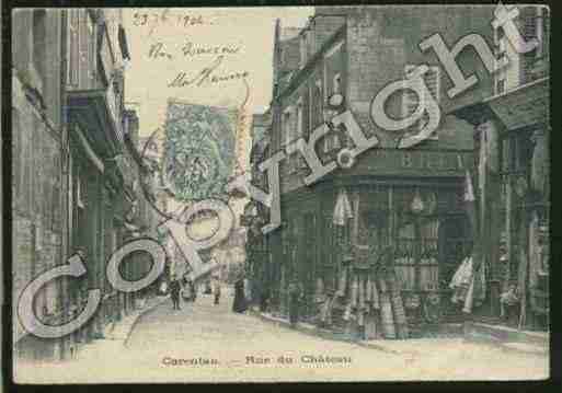 Ville de CARENTAN Carte postale ancienne