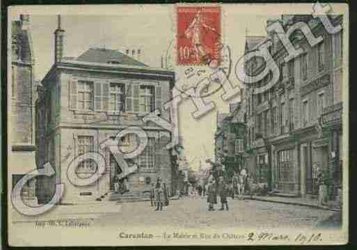 Ville de CARENTAN Carte postale ancienne