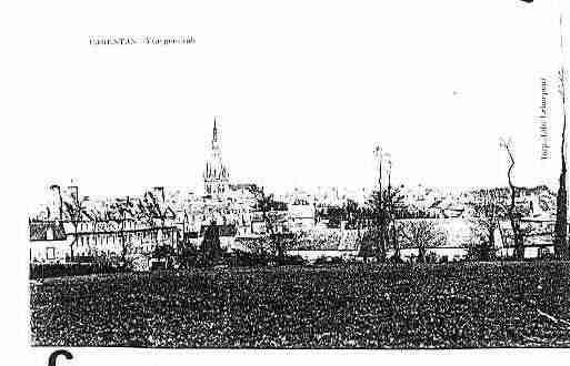 Ville de CARENTAN Carte postale ancienne