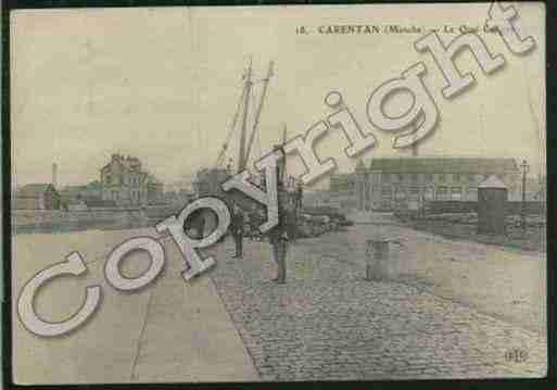 Ville de CARENTAN Carte postale ancienne