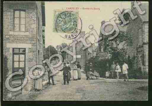 Ville de CAROLLES Carte postale ancienne