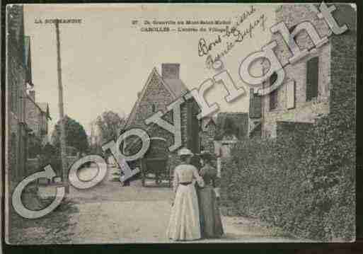 Ville de CAROLLES Carte postale ancienne