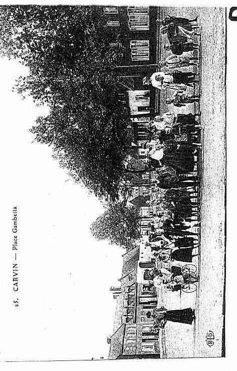 Ville de CARVIN Carte postale ancienne