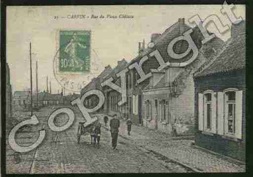 Ville de CARVIN Carte postale ancienne