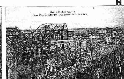 Ville de CARVIN Carte postale ancienne