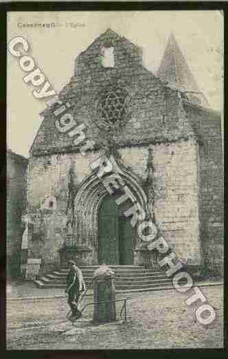 Ville de CASSENEUIL Carte postale ancienne