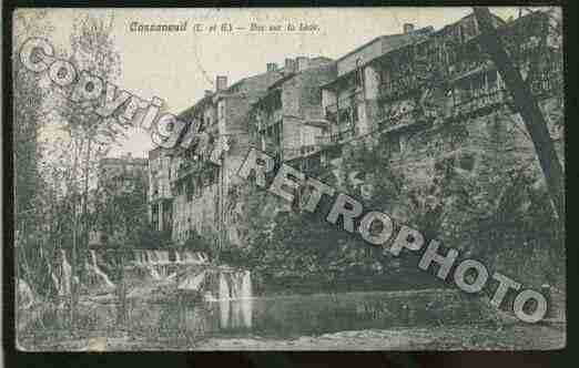 Ville de CASSENEUIL Carte postale ancienne