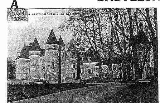 Ville de CASTELJALOUX Carte postale ancienne