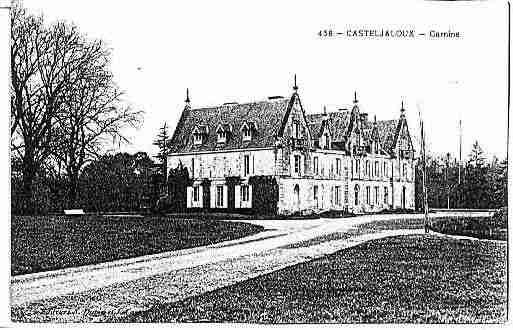 Ville de CASTELJALOUX Carte postale ancienne