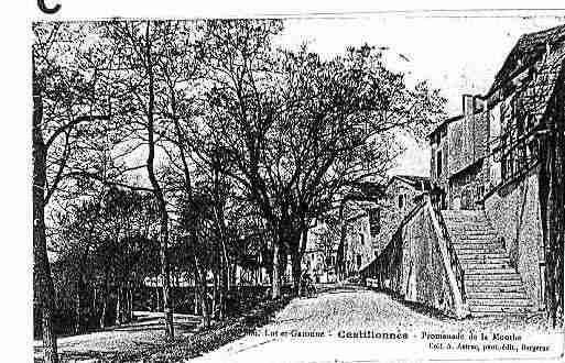 Ville de CASTILLONNES Carte postale ancienne