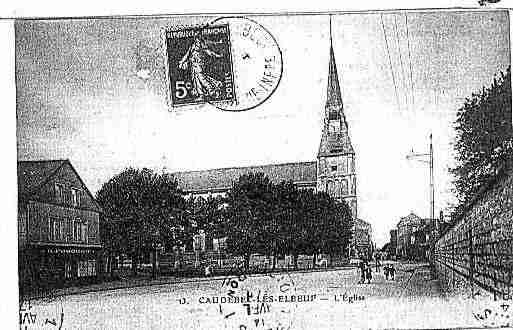 Ville de CAUDEBECLESELBEUF Carte postale ancienne