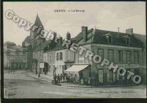 Ville de CEPOY Carte postale ancienne