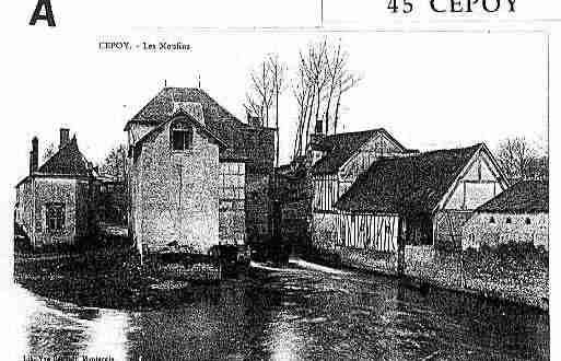 Ville de CEPOY Carte postale ancienne