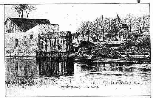 Ville de CEPOY Carte postale ancienne