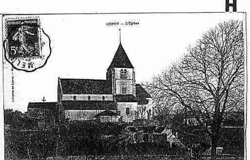 Ville de CEPOY Carte postale ancienne