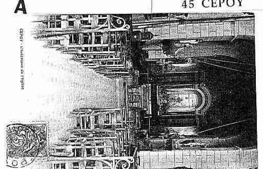 Ville de CEPOY Carte postale ancienne