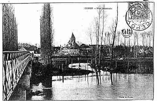Ville de CEPOY Carte postale ancienne