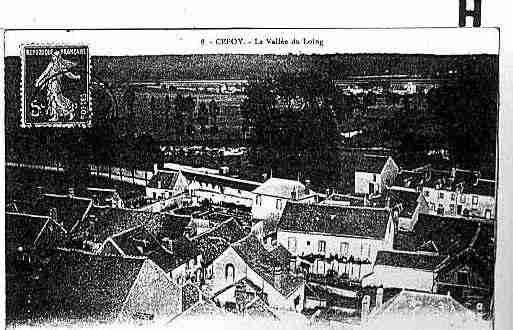Ville de CEPOY Carte postale ancienne