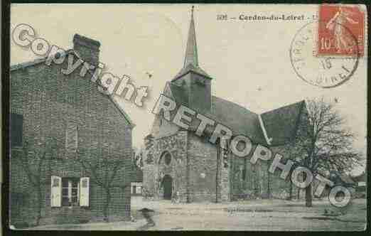 Ville de CERDON Carte postale ancienne