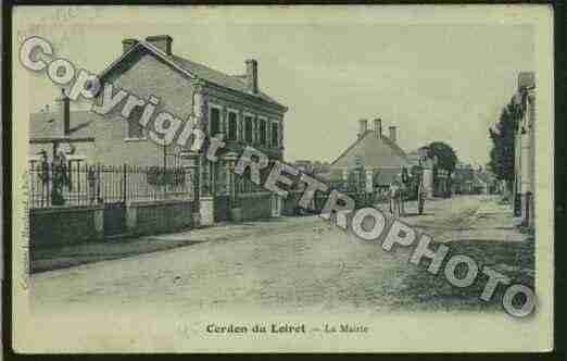 Ville de CERDON Carte postale ancienne