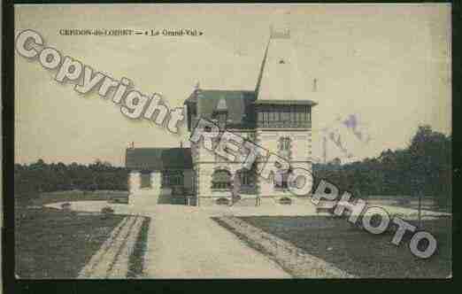 Ville de CERDON Carte postale ancienne