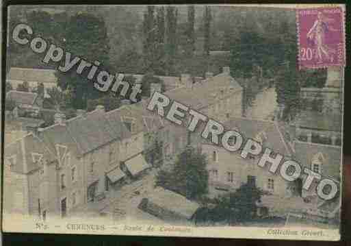 Ville de CERENCES Carte postale ancienne