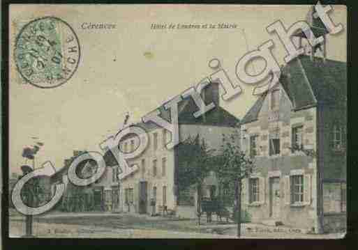 Ville de CERENCES Carte postale ancienne