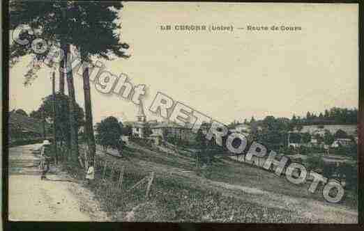 Ville de CERGNE(LE) Carte postale ancienne