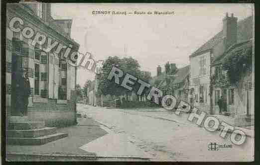 Ville de CERNOYENBERRY Carte postale ancienne