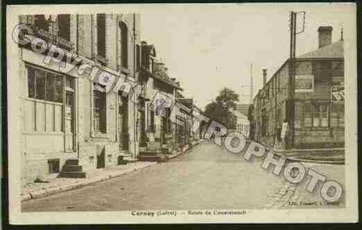 Ville de CERNOYENBERRY Carte postale ancienne