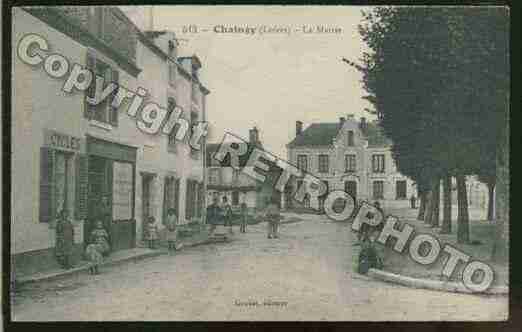 Ville de CHAINGY Carte postale ancienne