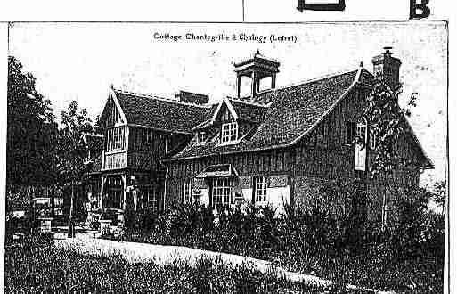 Ville de CHAINGY Carte postale ancienne