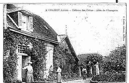 Ville de CHAINGY Carte postale ancienne